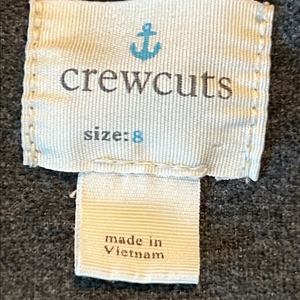 J Crew Crewcuts Seaboard Long Sleeve Soft-Knit Shirt Boys Sz 8 w MEASUREMENTS! - Picture 2 of 13
